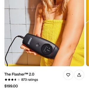NWT NOOD Flasher 2.0 (at-home laser hair remover)